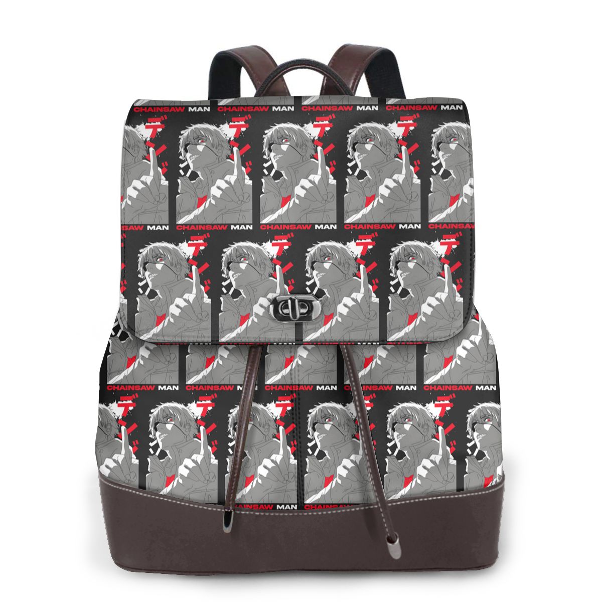 Anime Chainsaw Man Devil Women - Leather Work Rucksack Mens 评论和价格