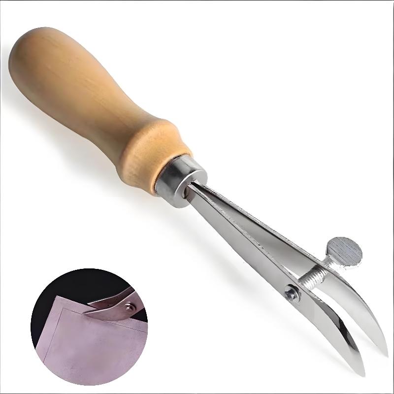 *Adjustable Leather Edge Groov - Groover Stitching Tool 评论和价格