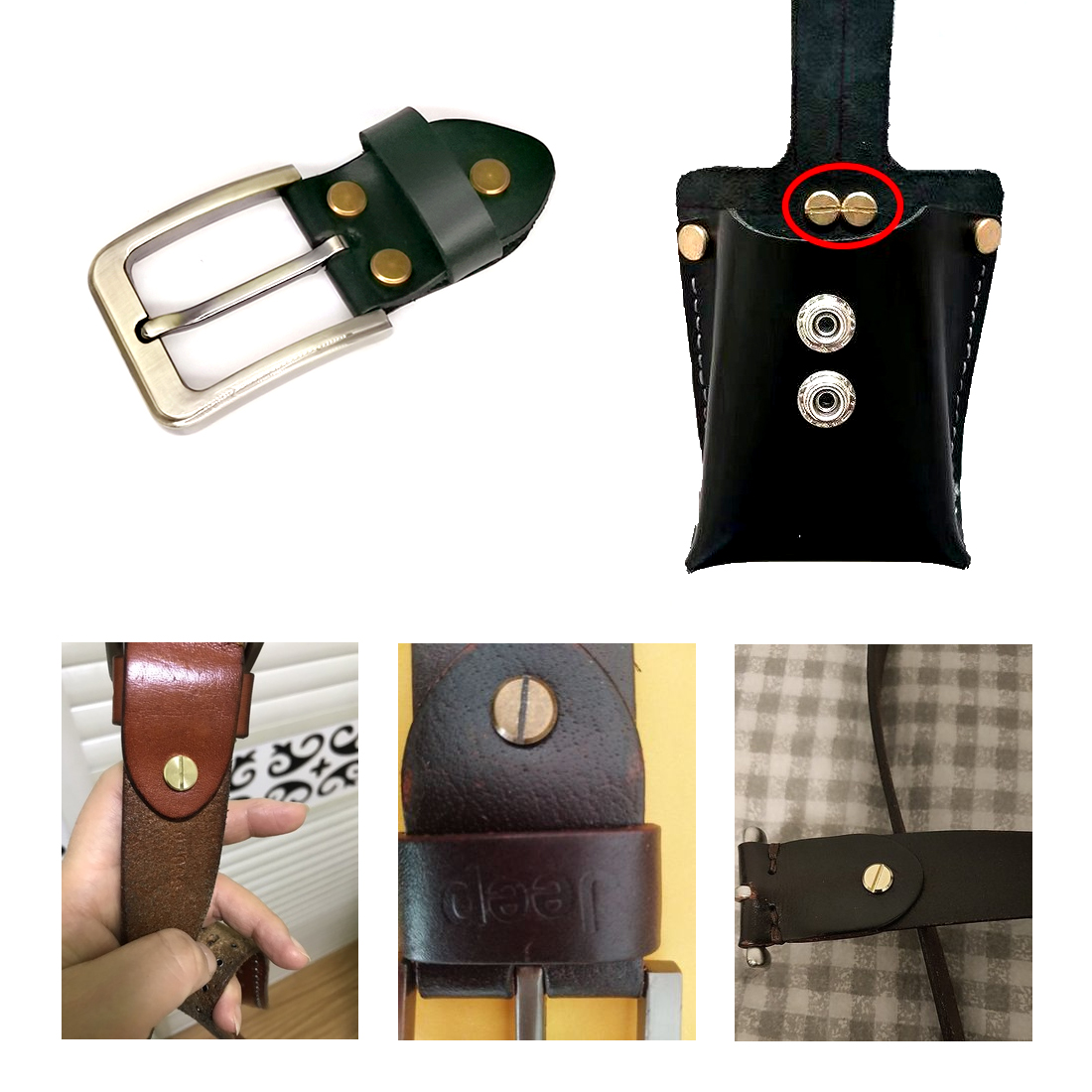 10Pcs Leather Craft Chicago Sc - Rivet Setter Tool 评论和价格