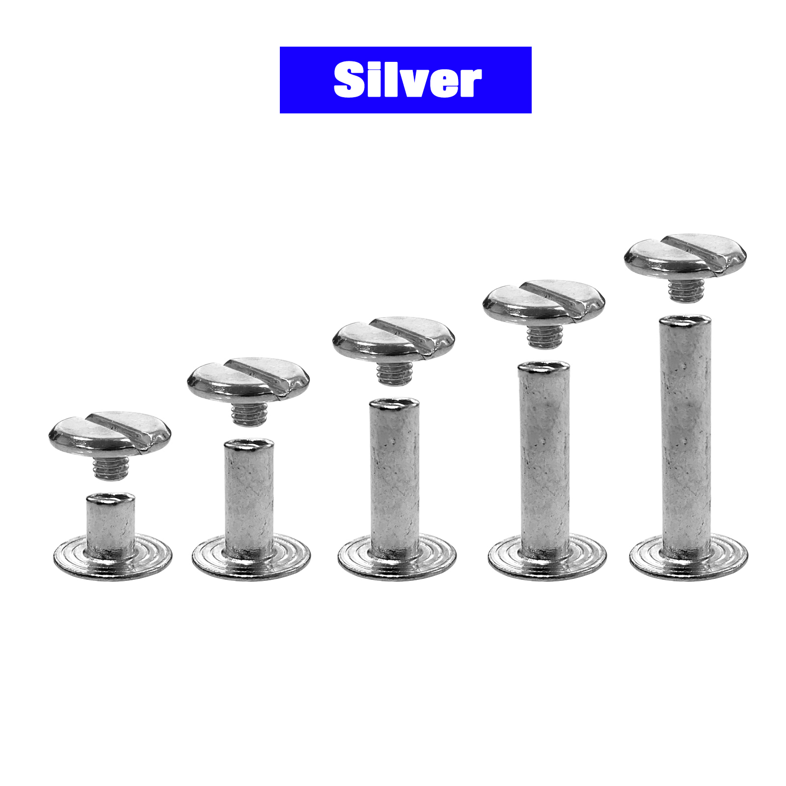 10Pcs Leather Craft Chicago Sc - Rivet Setter Tool 评论和价格