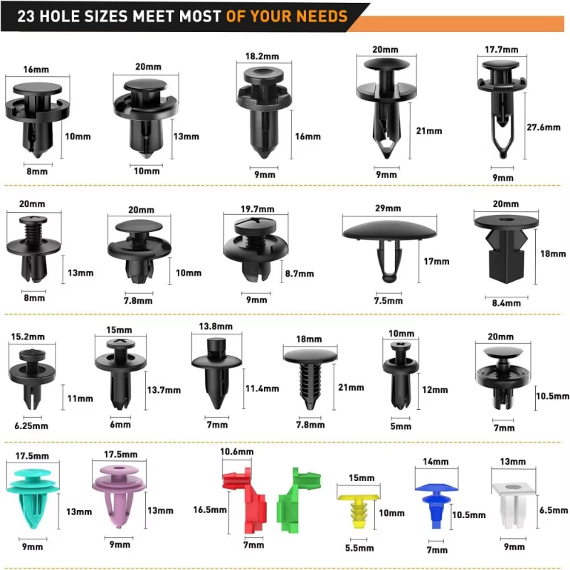 Auto Fastener Clips 680Pcs Car - Rivet Setter Tool 评论和价格