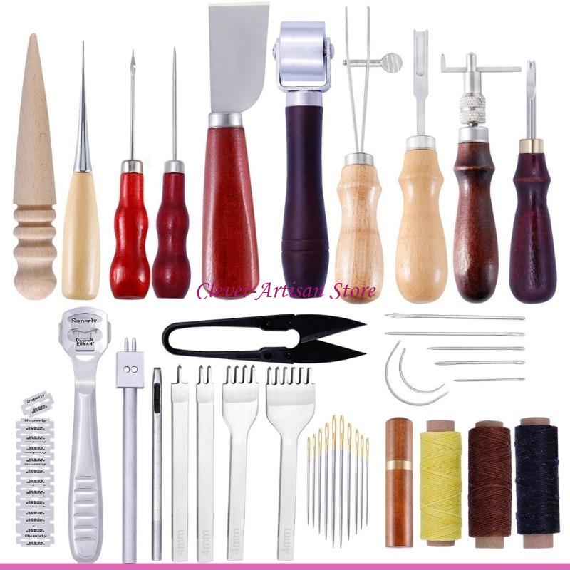 E06B Leather Craft Hand Tool K - Groover Stitching Tool 评论和价格