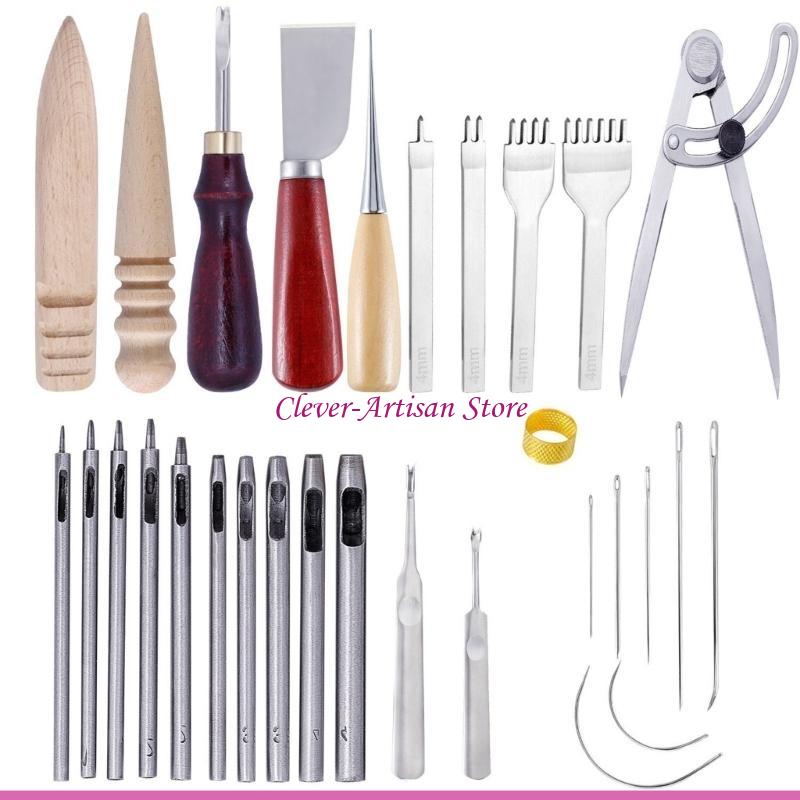E06B Leather Craft Hand Tool K - Groover Stitching Tool 评论和价格