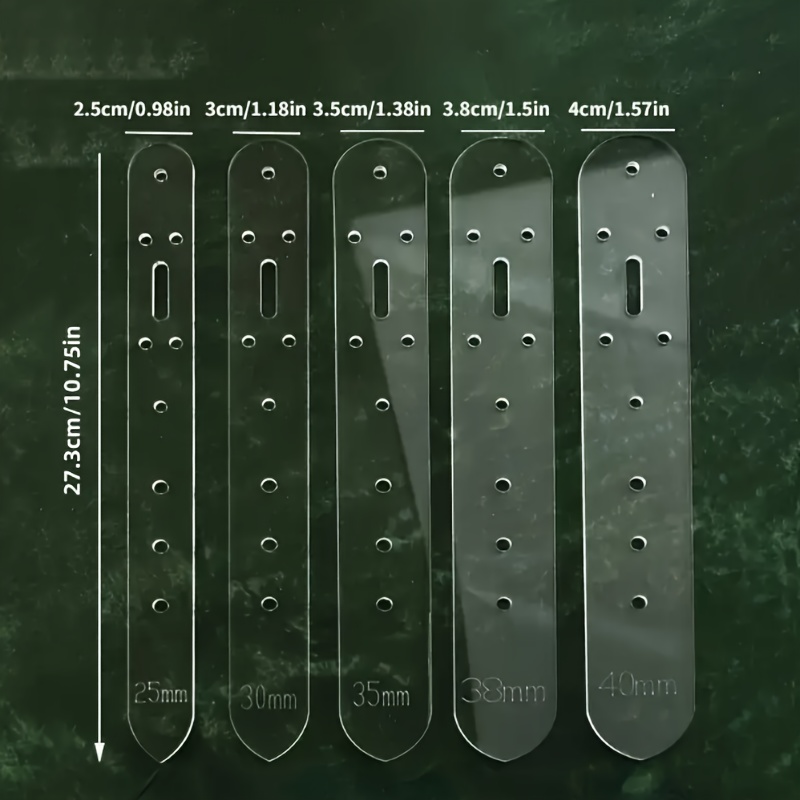 5PCSplastic Belt Hole Punching - Rivet Setter Tool 评论和价格