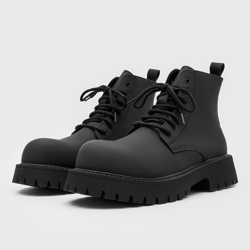 Size 38-46 Men Black High-top  - Leatherwork Designs 评论和价格