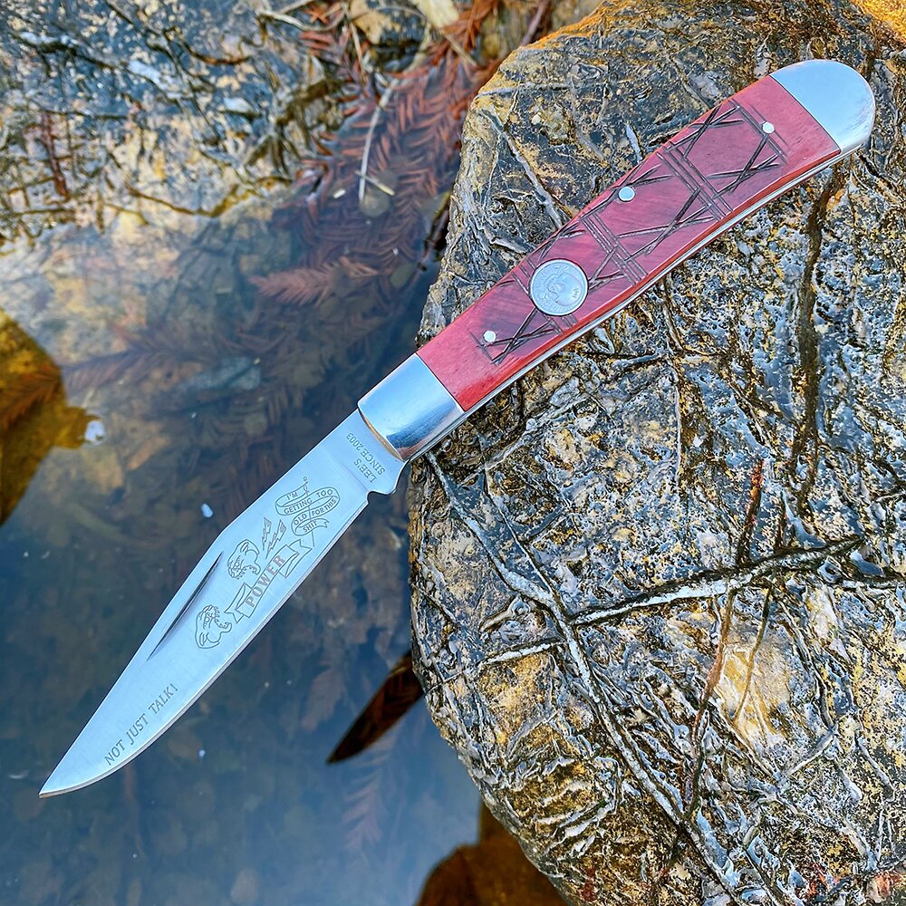 Watchman Trapper Knives Pocket - Bone Folder Tool 评论和价格