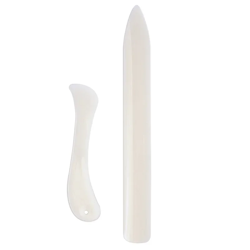 2PCS Set Leather Craft Tools B - Bone Folder Tool 评论和价格