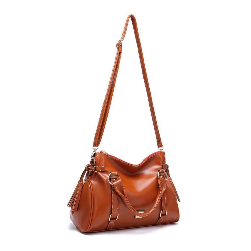 Retro Soft Leather Women's Lar - Leatherwork Designs 评论和价格
